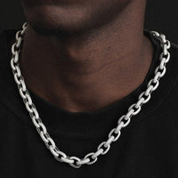 Thumbnail for 10mm Iced Out Rolo Chain - Different Drips