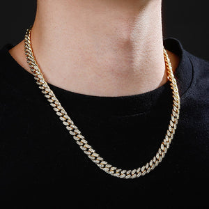 8mm Miami Cuban Link Chain - Different Drips