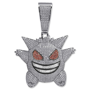 Iced Out Gengar Pendant - Different Drips