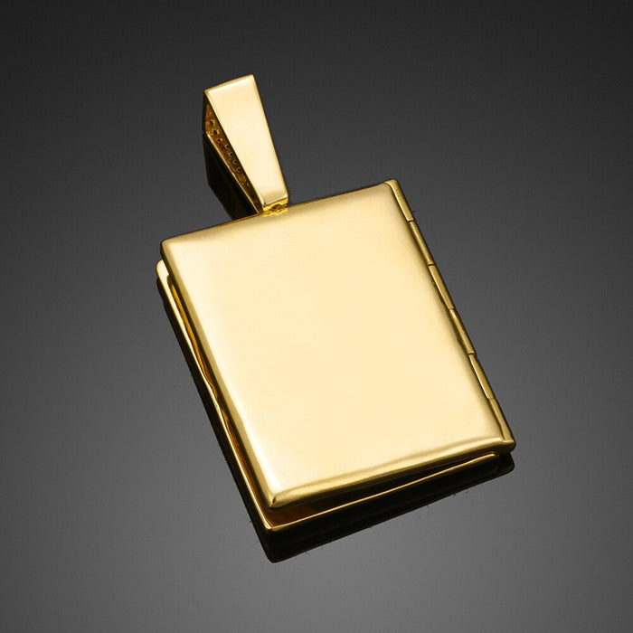 Holy Bible Book Custom Photo Pendant - Different Drips