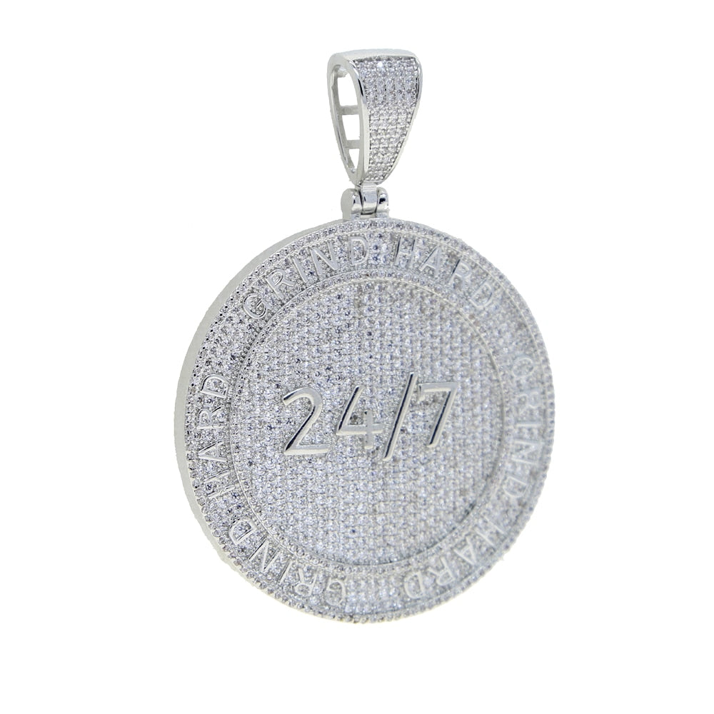 Grind Hard 24/7 Pendant - Different Drips