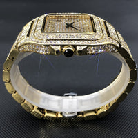 Thumbnail for Iced Square Roman Numeral Watch - Different Drips