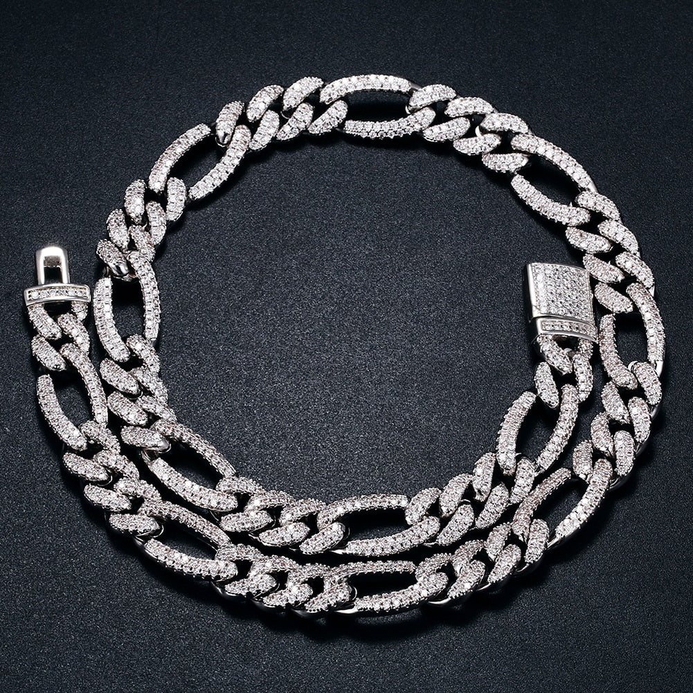 10mm Figaro Chain - Different Drips