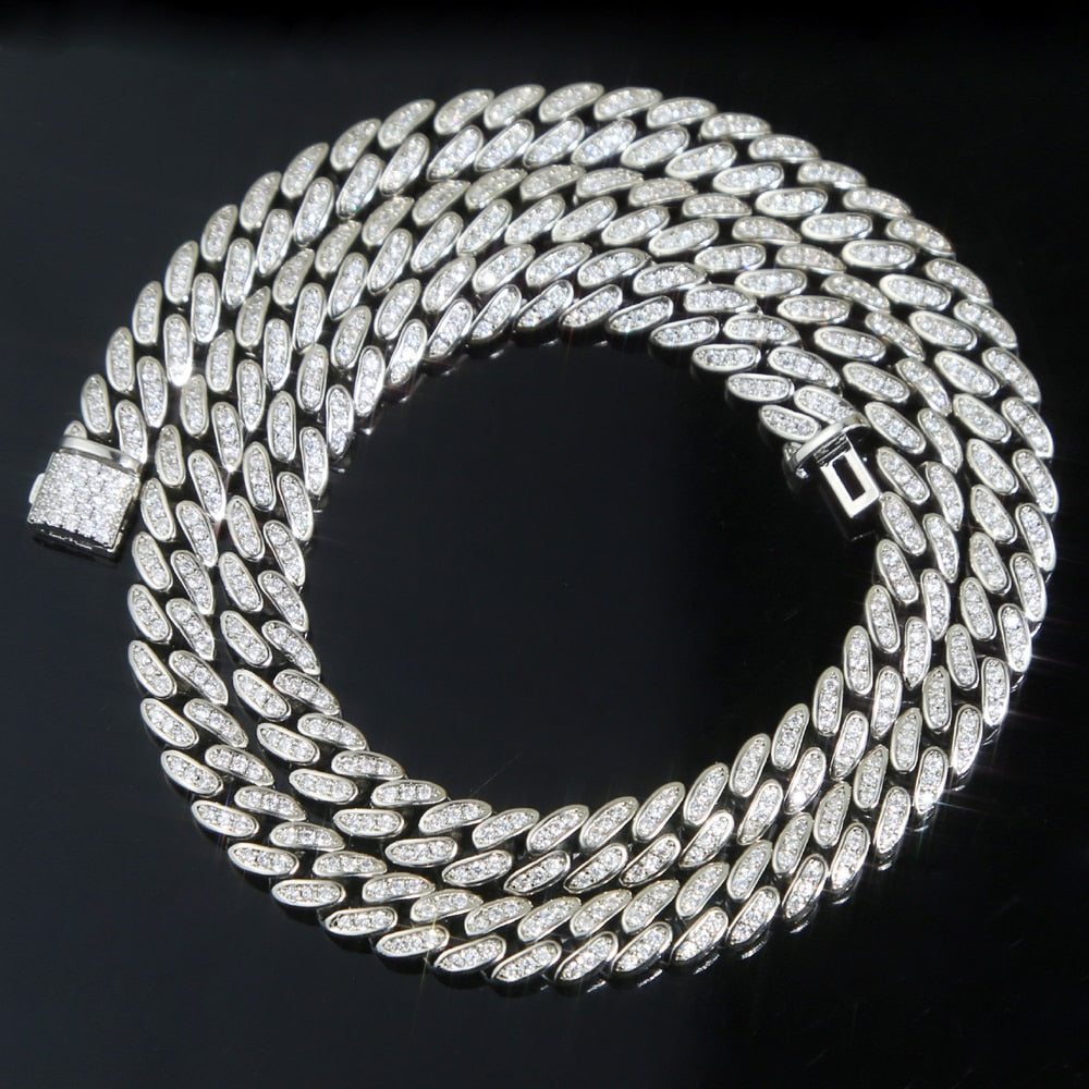 Women's 6mm Iced Cuban Necklace - Different Drips