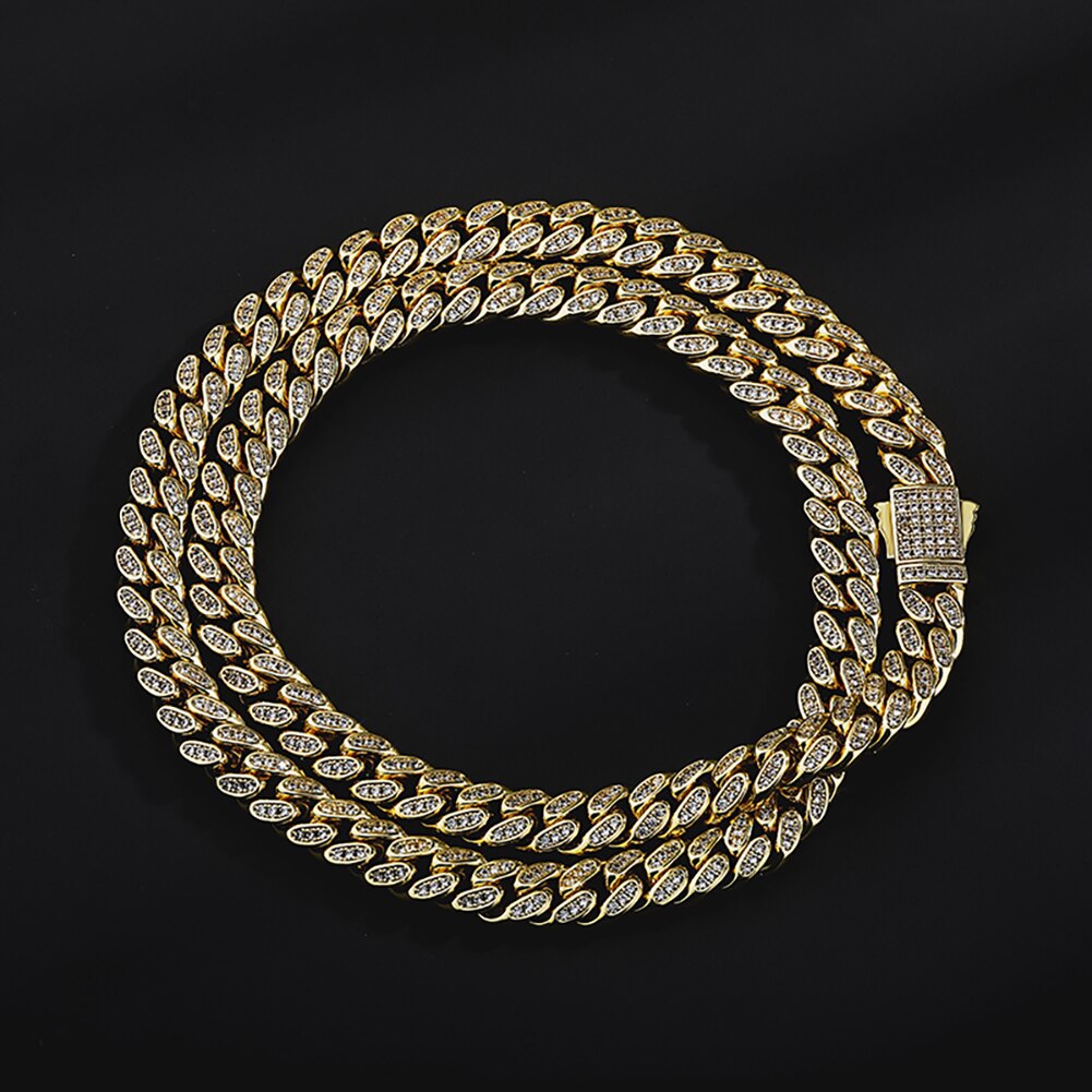 8mm Miami Cuban Link Chain - Different Drips