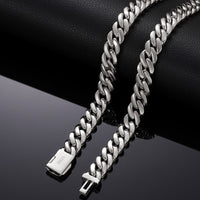 Thumbnail for 8mm VVS Moissanite & S925 Cuban Link Chain - Different Drips