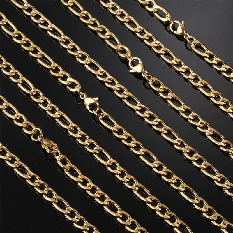 3-9mm Figaro Chain - Different Drips