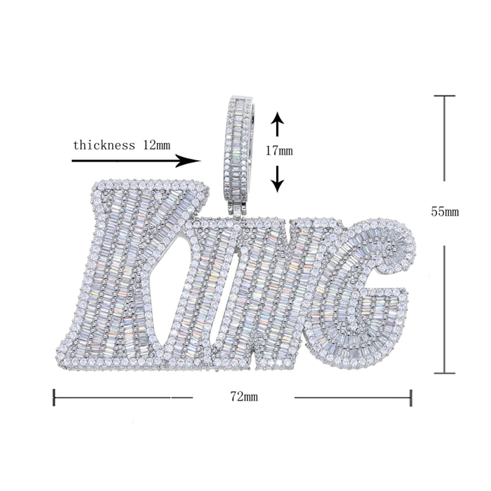 Baguette King Pendant - Different Drips