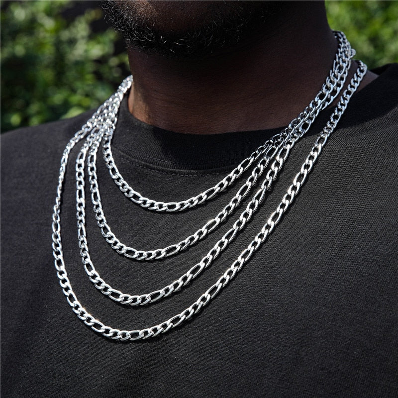 3-5mm Figaro Chain - Different Drips