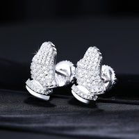 Thumbnail for S925 Moissanite Praying Hands Earrings - Different Drips