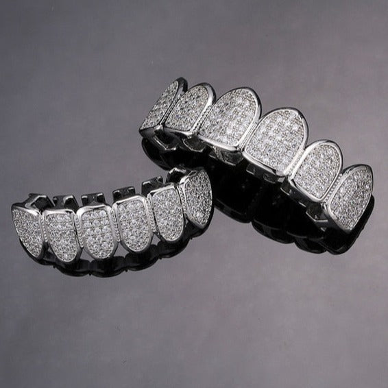 Two-Tone Iced Grillz - Different Drips