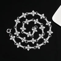 Thumbnail for 18mm SnowFlake Cross Stationed Chain - Different Drips