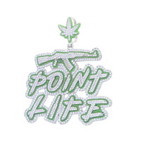 Thumbnail for Iced Glow In The Dark Point Life Pendant - Different Drips