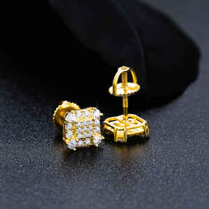 S925 Moissanite Hidden Door Earrings - Different Drips