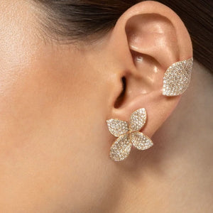 S925 Women's Leaf Earrings - Different Drips