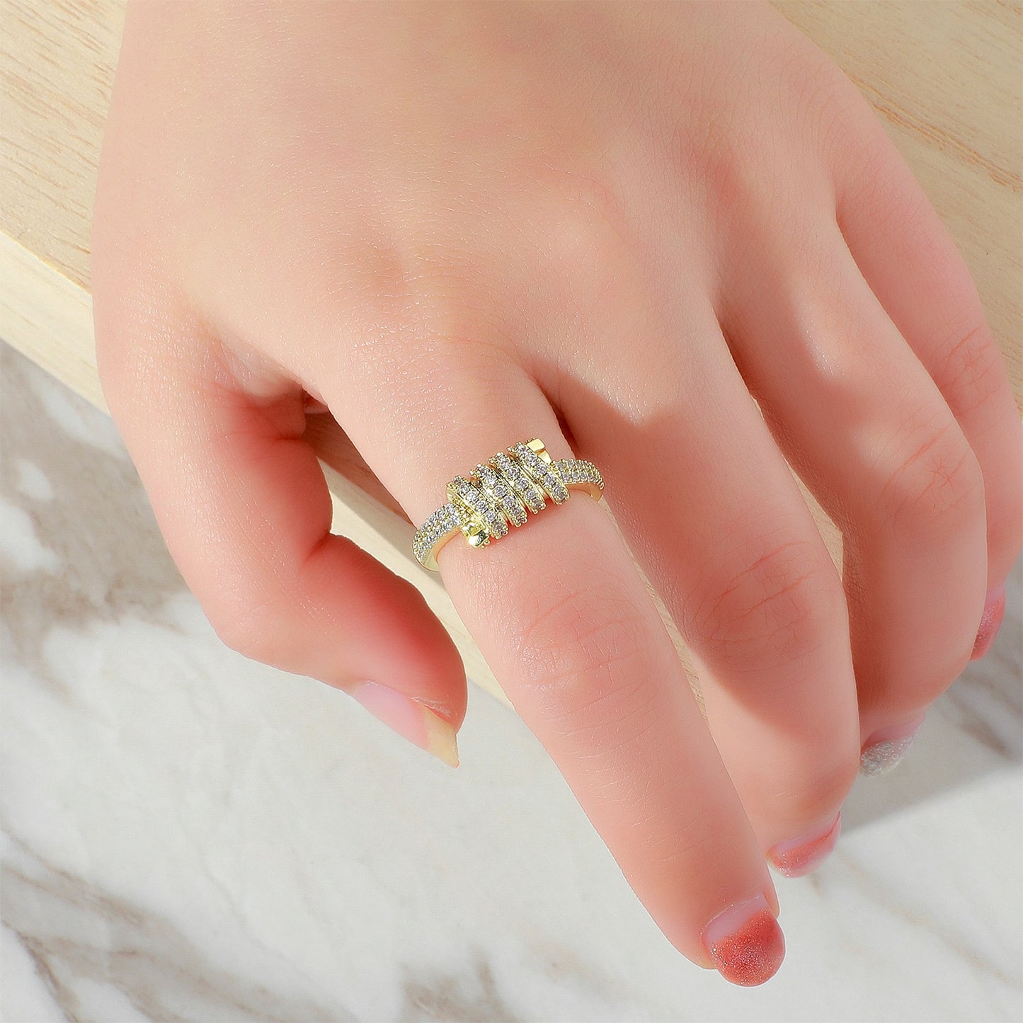 Barbed Wire Ring - Different Drips