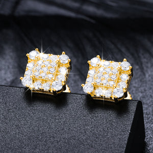 S925 Moissanite Hidden Door Earrings - Different Drips