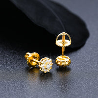 Thumbnail for S925 Moissanite Double Layer Stud Earrings - Different Drips