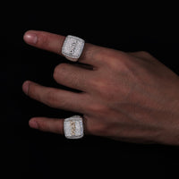 Thumbnail for Custom Letter Championship Ring - Different Drips