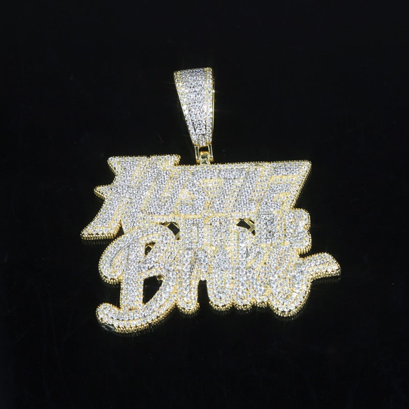 Hustle Or Be Broke Pendant - Different Drips