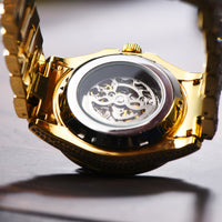 Thumbnail for Baguette Mechanical Skeleton Watch - Different Drips