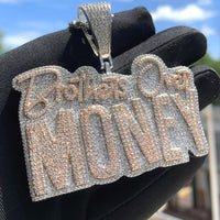 Thumbnail for Iced Brothers Over Money Pendant - Different Drips