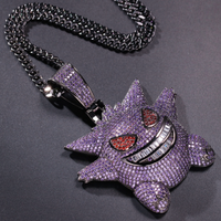 Thumbnail for Iced Out Gengar Pendant - Different Drips