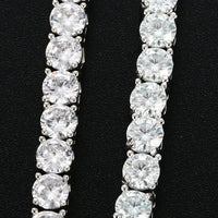 Thumbnail for 3mm VVS Moissanite & S925 Round-Cut Tennis Chain - Different Drips