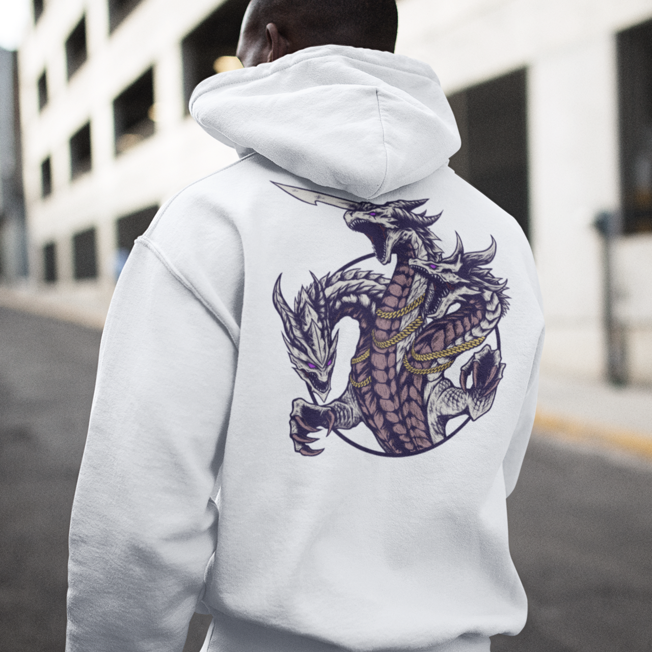 Hoodie with deals dragon