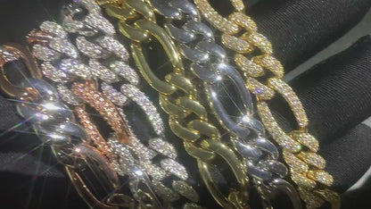 10mm Figaro Chain - Different Drips