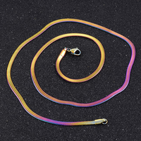 Thumbnail for Rainbow Prong Herringbone Chain - Different Drips