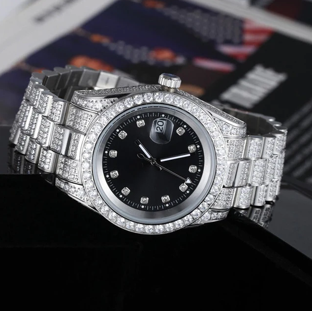 Iced out presidential sales rolex