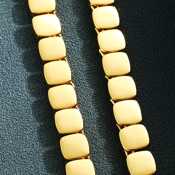 10mm Glacier Clustered Tennis Chain - Different Drips