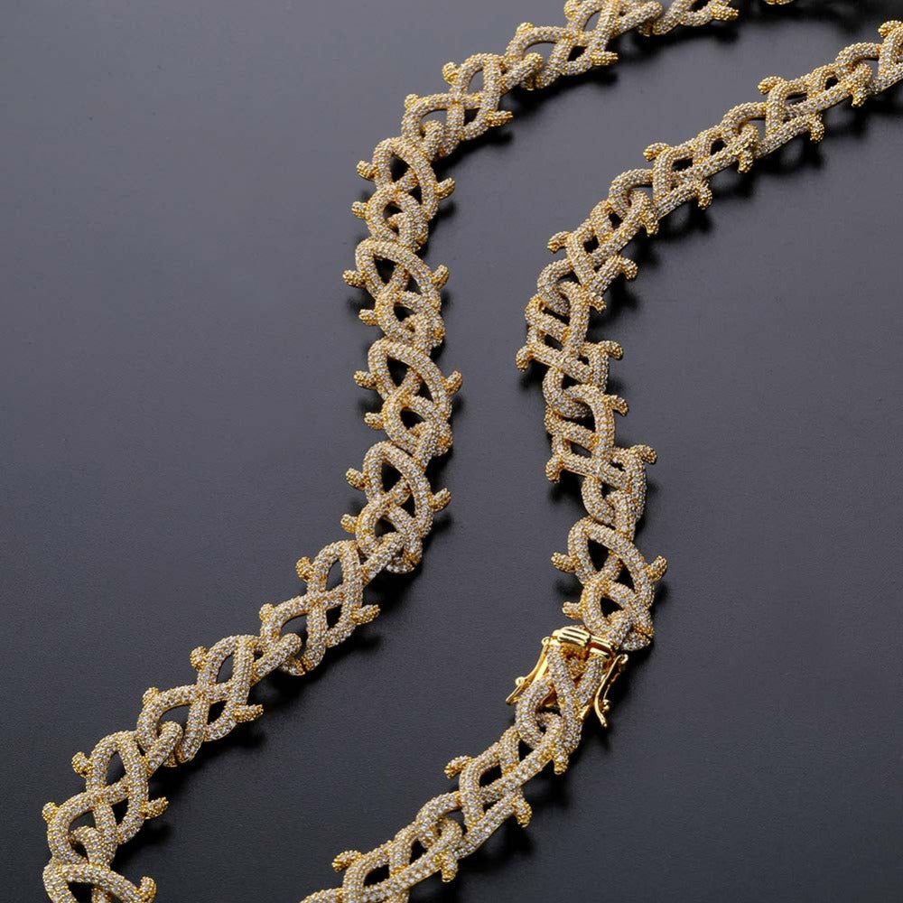 18mm Crown of Thorns Chain - Different Drips