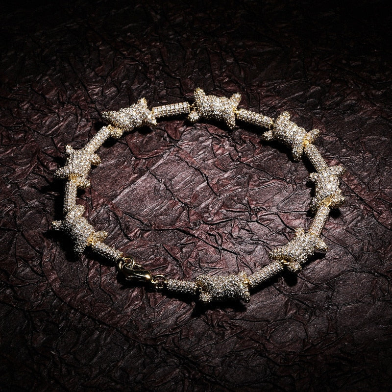 Barbed Wire Bracelet - Different Drips