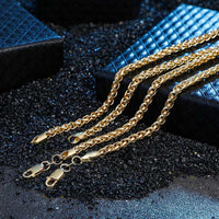 Thumbnail for Solid 925 Sterling Silver Franco Chain - Different Drips