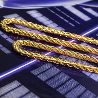 Thumbnail for Solid 925 Sterling Silver Franco Chain - Different Drips