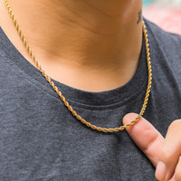 Thumbnail for 2-7mm Rope Chain - Different Drips