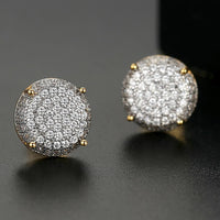 Thumbnail for 10mm Round Cut Stud Earrings - Different Drips