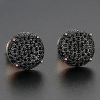 Thumbnail for 10mm Round Cut Stud Earrings - Different Drips