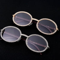 Thumbnail for Iced Oval Shaped Glasses - Different Drips