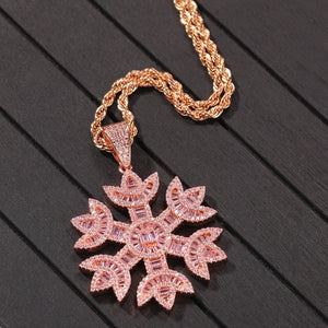 Snow Flake Pendant - Different Drips