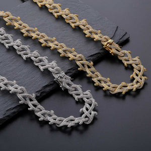 18mm Crown of Thorns Chain - Different Drips