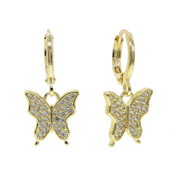 Women's Butterfly Earrings - Different Drips