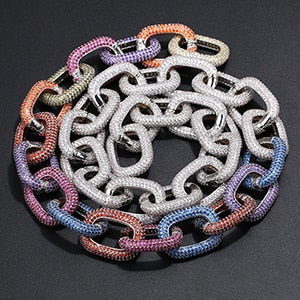 22mm Thick Multi-Colored Chain - Different Drips