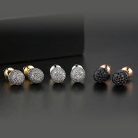 Thumbnail for Oval Studded Earrings - Different Drips