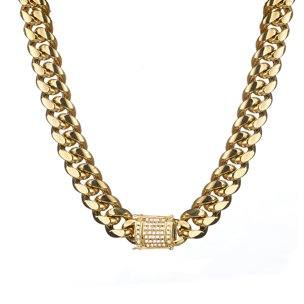 6-18mm Miami Cuban Necklace - Different Drips