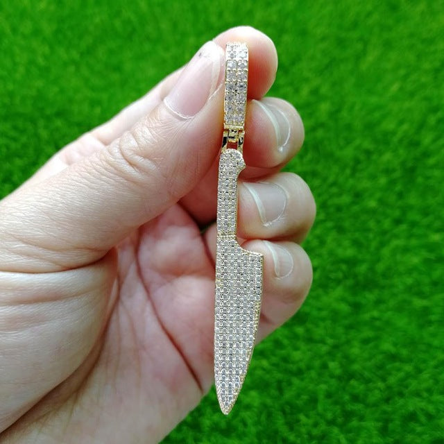 Knife Pendant - Different Drips