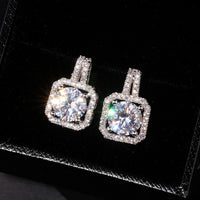 Thumbnail for Women's Round Cut Tennis Earrings - Different Drips