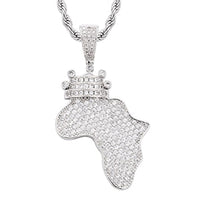 Thumbnail for King Africa Map Pendant - Different Drips